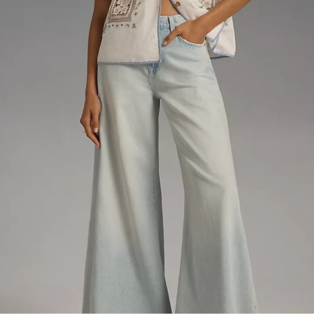 7 FOR ALL MANKIND Palazzo Jeans - Picture 4 of 8